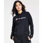 Women's Relaxed Logo Fleece  Sweatshirt Hoodie