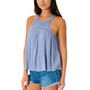 Juniors' Alira Crochet-Trim Top