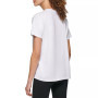Women's Striped-Logo Short-Sleeve Crewneck Tee