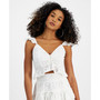 Women's Arielle Cotton Sleeveless Eyelet Top