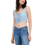 Women's Jaylani Square-Neck Sleeveless Crop Top