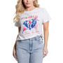 Women's Disco Cotton Short-Sleeve Jersey Tee