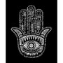 Women's Word Art Crewneck Hamsa Sweatshirt