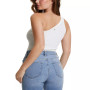 Women's Mel Ottoman One-Shoulder Bodysuit