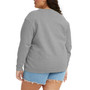 Trendy Plus Size Logo Sweatshirt