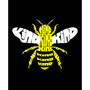 Women's Bee Kind Word Art V-neck T-shirt