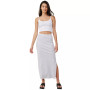 Women's Rib Split Maxi Skirt