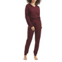 Women's Solid Knit Waffle Pajama Set