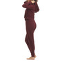 Women's Solid Knit Waffle Pajama Set