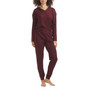 Women's Solid Knit Waffle Pajama Set