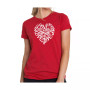 Women's Premium Word Art T-Shirt - Love