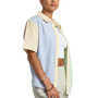 Juniors' Nauti Cotton Mixed-Stripe Button-Up Shirt