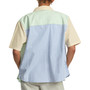 Juniors' Nauti Cotton Mixed-Stripe Button-Up Shirt