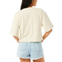 Juniors' Eventide Heritage Cotton Cropped T-Shirt
