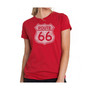 Women's Premium Word Art T-Shirt - Route 66