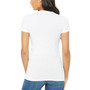 Women's July 4th Heart Word Art Short Sleeve T-shirt