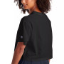 Women's Script Logo Relaxed Cropped T-Shirt