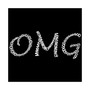 Women's Premium Word Art Flowy Tank Top- Omg