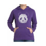 Women's Word Art Hooded Sweatshirt -Panda