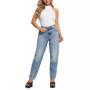 Women's Shayna Sleeveless Mock-Turtleneck Top