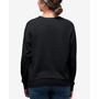 Women's Halloween Bats Word Art Crew Neck Sweatshirt