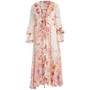 Women's Vanessa Long-Sleeve Sheer Duster Top