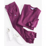 Women's Powerblend Fleece Crewneck Sweatshirt & Sweatpant Joggers