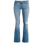 Women's Eco Ryder Distressed Low-Rise Flare Jeans