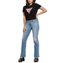 Women's Eco Ryder Distressed Low-Rise Flare Jeans