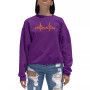 Women's San Francisco Bridge Word Art Crewneck Sweatshirt