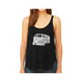 Women's Premium Word Art Flowy Tank Top- The 70's