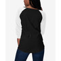Women's Raglan Word Art Siamese Cat T-shirt