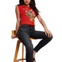 Women's Tropical Corset Sleeveless T-Shirt