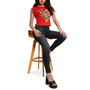 Women's Tropical Corset Sleeveless T-Shirt