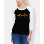 Women's Raglan San Francisco Bridge Word Art T-shirt