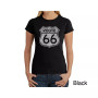 Women's Word Art T-Shirt - Route 66