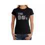 Women's Word Art T-Shirt - The 90's