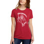 Women's Premium Blend Grim Reaper Word Art T-shirt