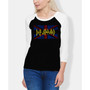 Women's Word Art Raglan - Def Leppard Top