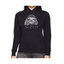 Women's Word Art Hooded Sweatshirt -Sloth