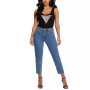 Women's Classic Logo-Print Sleeveless Bodysuit