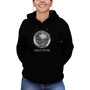 Women's Word Art Disco Ball Hooded Sweatshirt