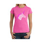Women's Word Art T-Shirt - Unicorn