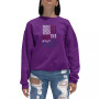 Women's Support Our Troops Word Art Crewneck Sweatshirt