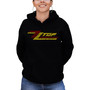 Women's Word Art Hooded Sweatshirt - ZZ Top