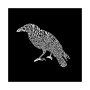 Women's Word Art Hooded Sweatshirt -Edgar Allen Poe's The Raven