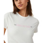 Women's Fitted Graphic Longline T-shirt
