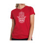 Women's Premium Word Art T-Shirt - Hamsa