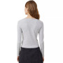 Women's Lola Rouched Front Long Sleeve Top