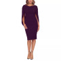 Caped Sheath Dress